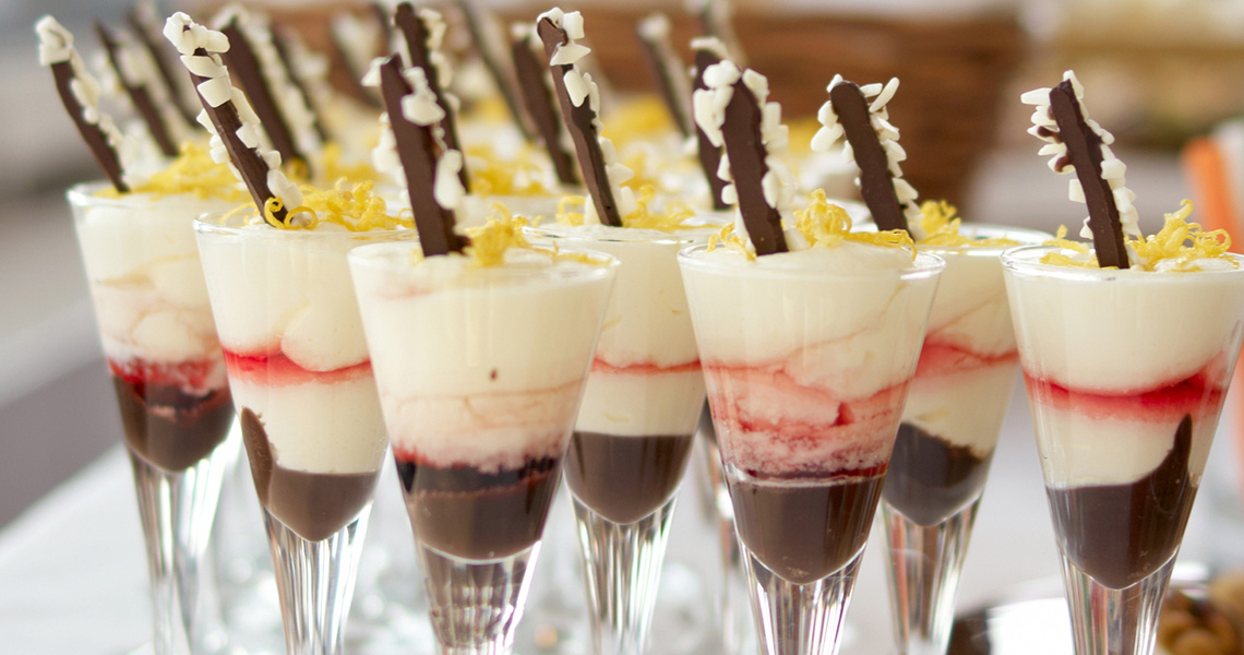 Dessert flutes